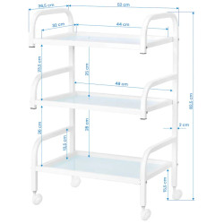 Carucior cosmetologic Activeshop Basic 122 151001 (White) Thumb