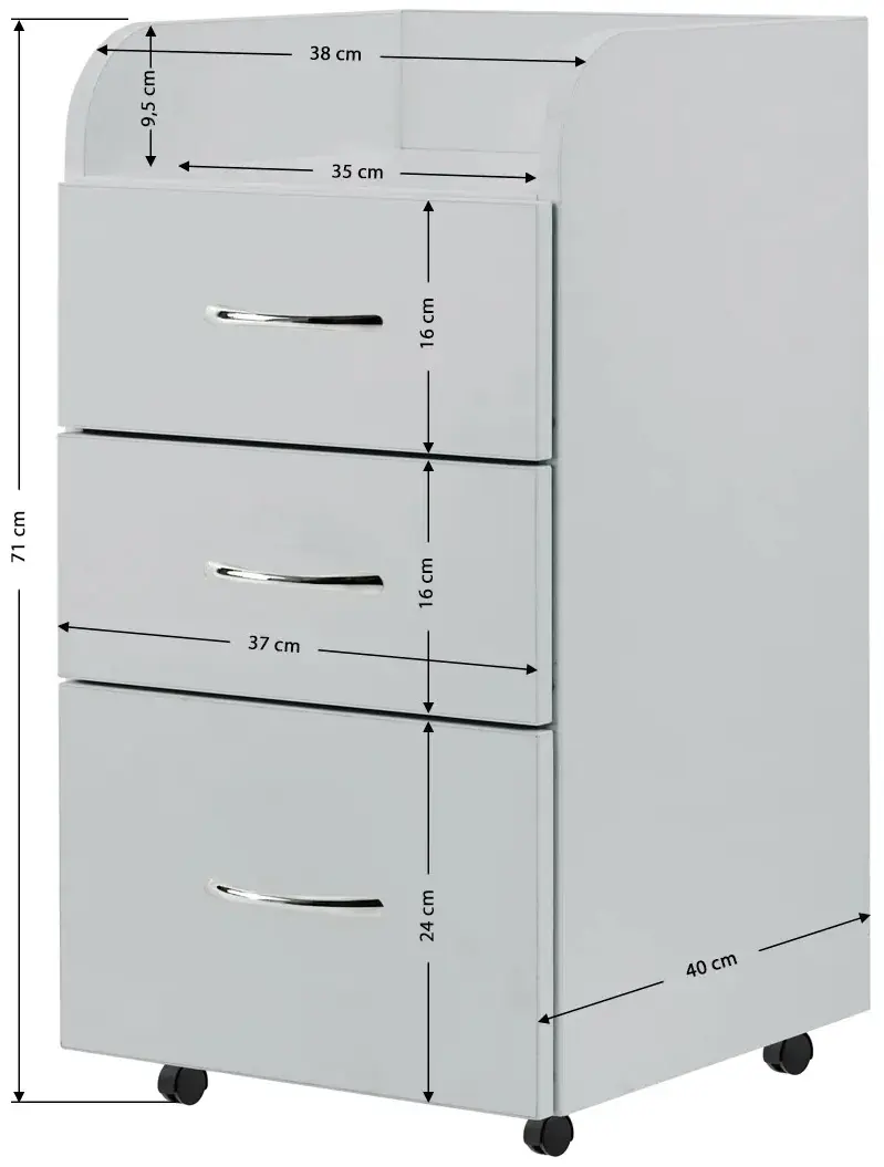 Тумба Activeshop Kombi 155327 (Grey) - 3