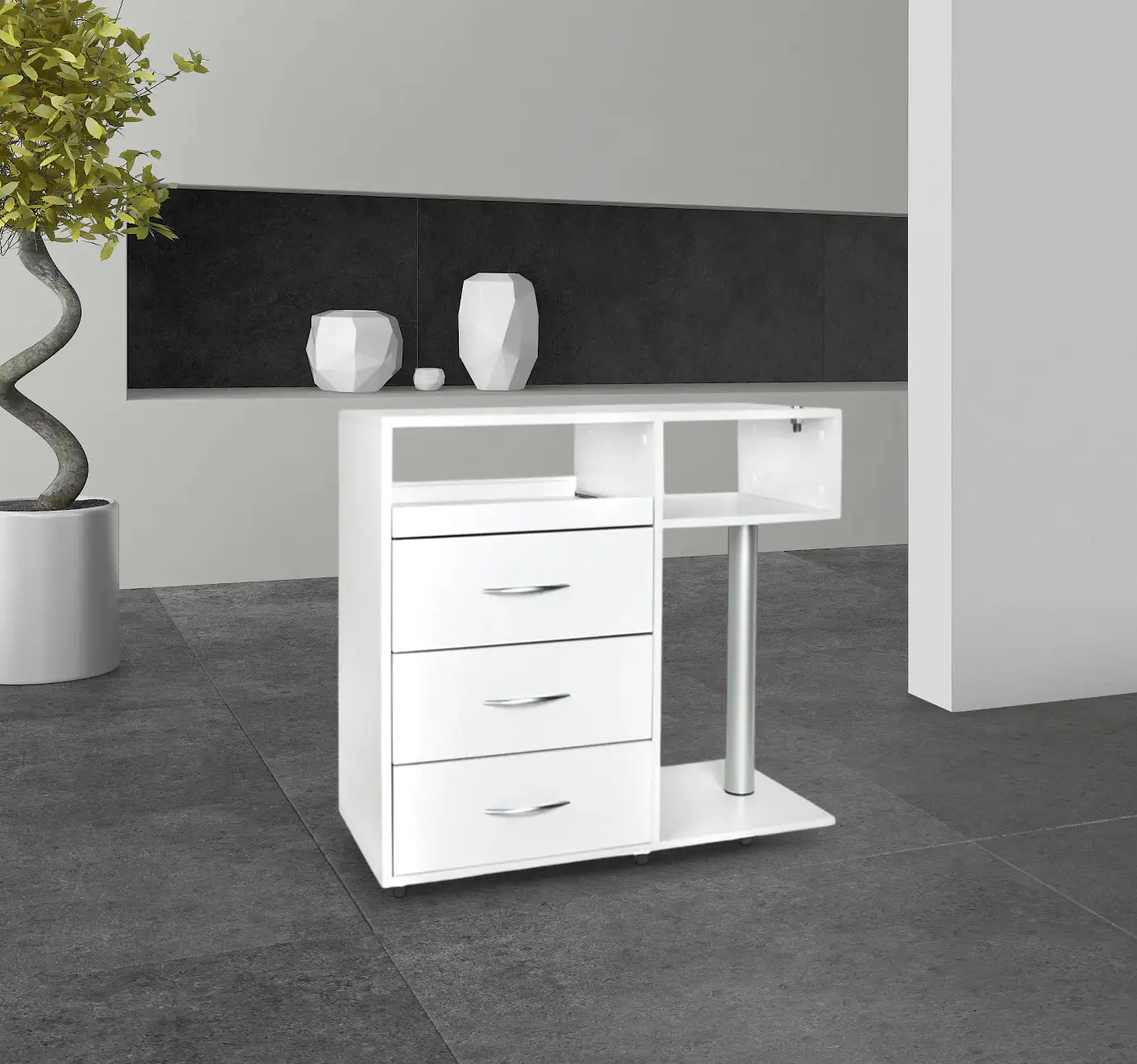 Tumba cosmetologica Activeshop Y-300 115185 (White)