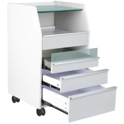 Tumba cosmetologica Activeshop 984 129113 (Gray/White) Thumb