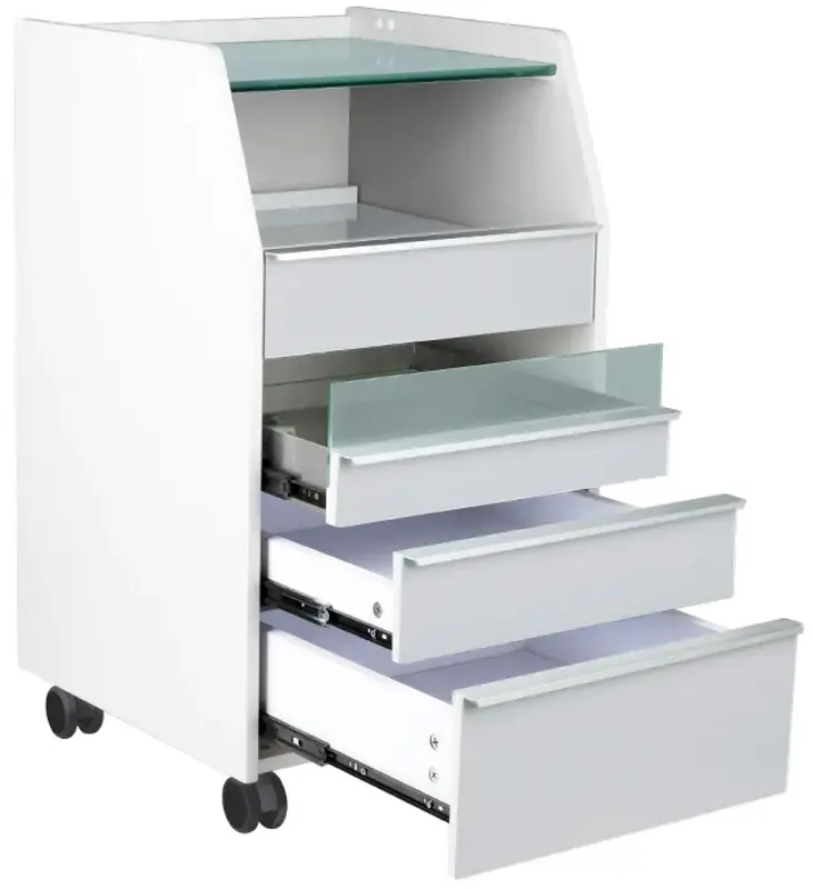 Tumba cosmetologica Activeshop 984 129113 (Gray/White)