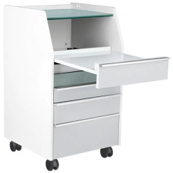 Tumba cosmetologica Activeshop 984 129113 (Gray/White) Thumb