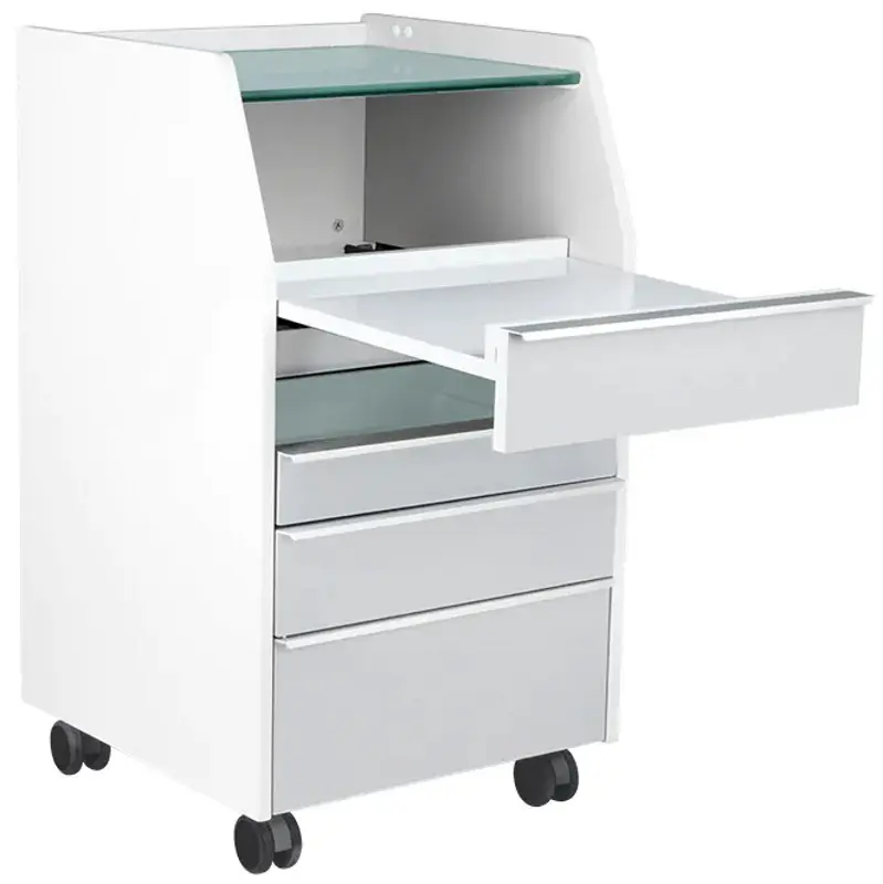 Tumba cosmetologica Activeshop 984 129113 (Gray/White)