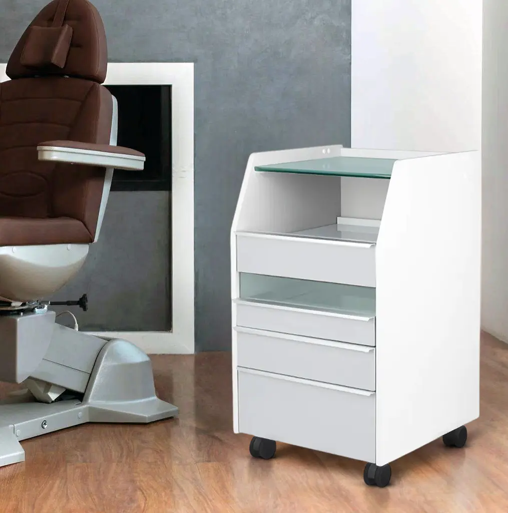 Tumba cosmetologica Activeshop 984 129113 (Gray/White)