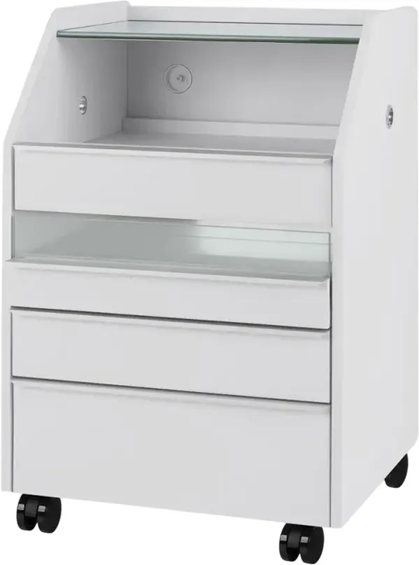 Tumba podologica Activeshop 984 155356 (White) - 2