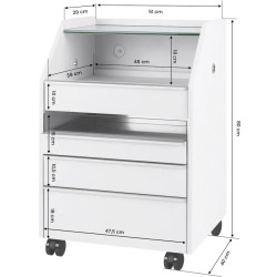 Tumba podologica Activeshop 984 155356 (White) Thumb