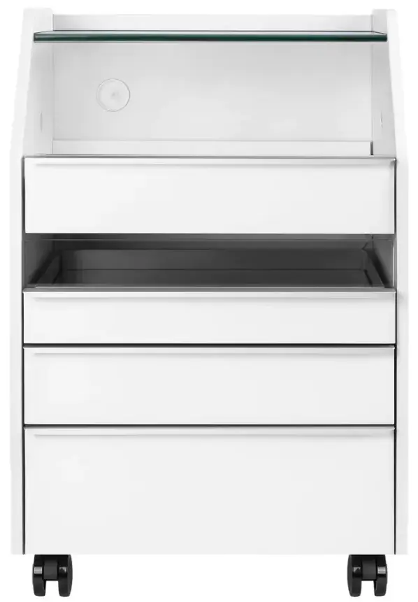 Tumba podologica Activeshop 984 155356 (White) - 4