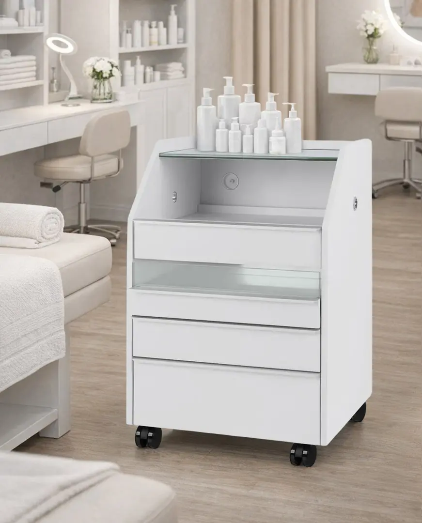 Tumba podologica Activeshop 984 155356 (White)