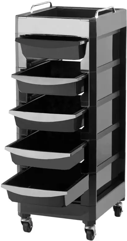 Carucior de coafor Gabbiano 030 104108 (Black) - 3