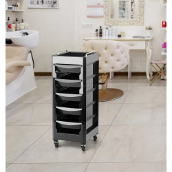 Carucior de coafor Gabbiano 030 104108 (Black) Thumb