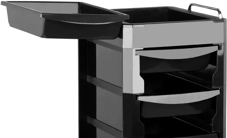 Carucior de coafor Gabbiano 030 104108 (Black) - 5