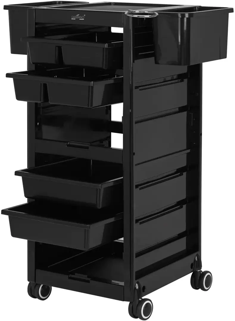 Carucior de coafor Gabbiano 68A 147022 (Black)