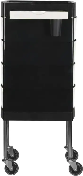 Тележка парикмахера Gabbiano FT65-1 125874 (Black/White)