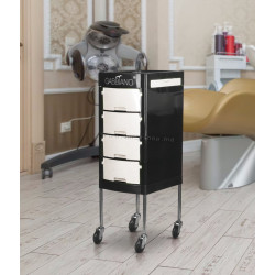 Тележка парикмахера Gabbiano FT65-1 125874 (Black/White) Thumb