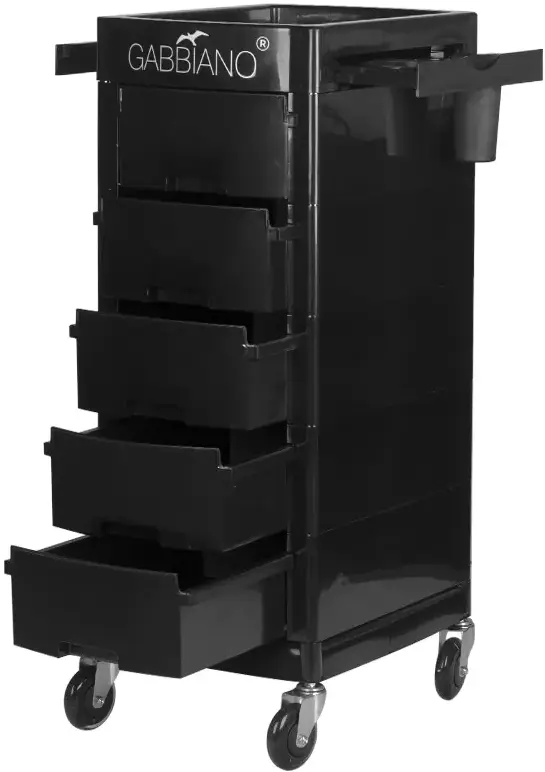 Carucior de coafor Gabbiano FT65-A 125877 (Black)