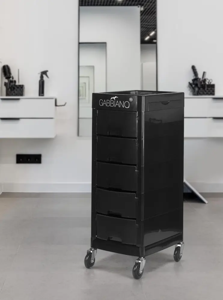 Carucior de coafor Gabbiano FT65-A 125877 (Black)