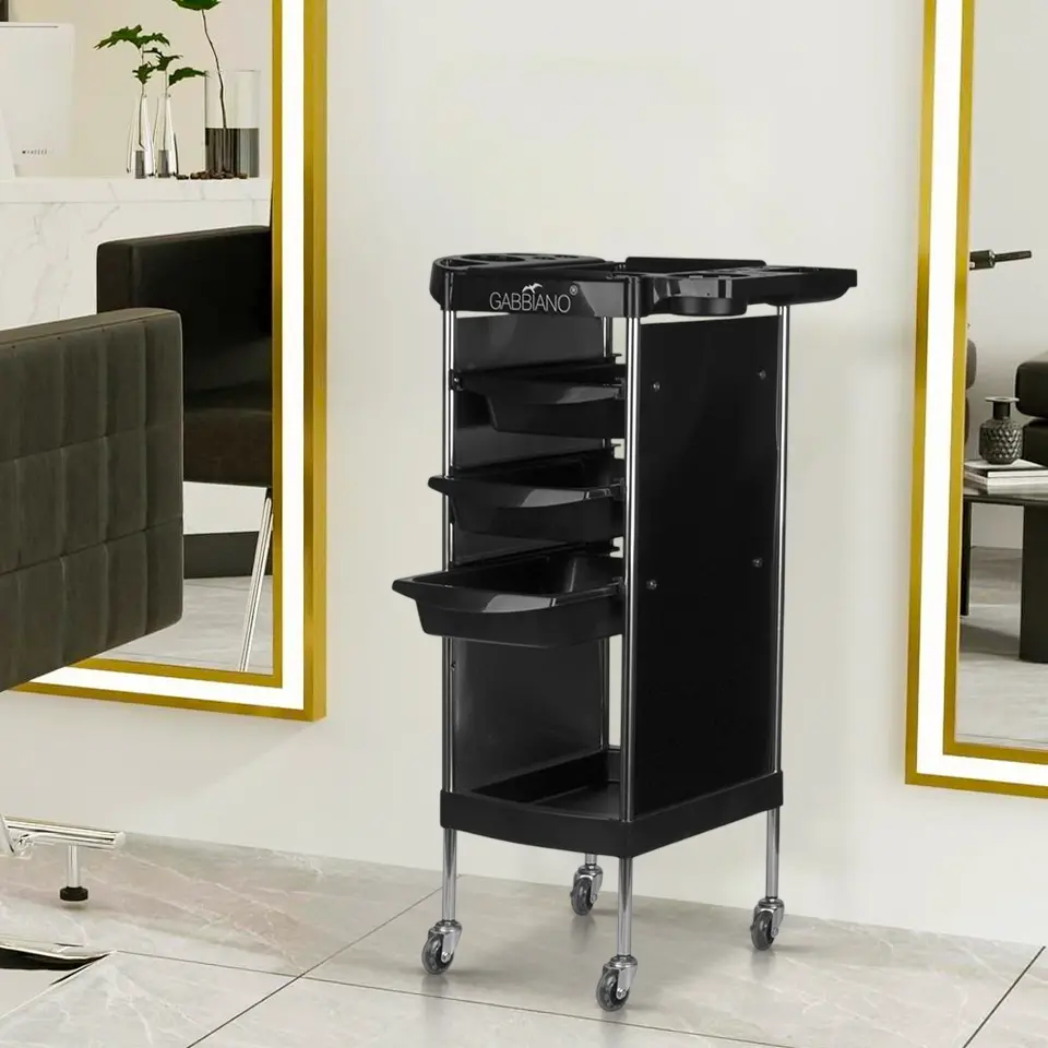 Carucior de coafor Gabbiano FX11-A 125869 (Black)