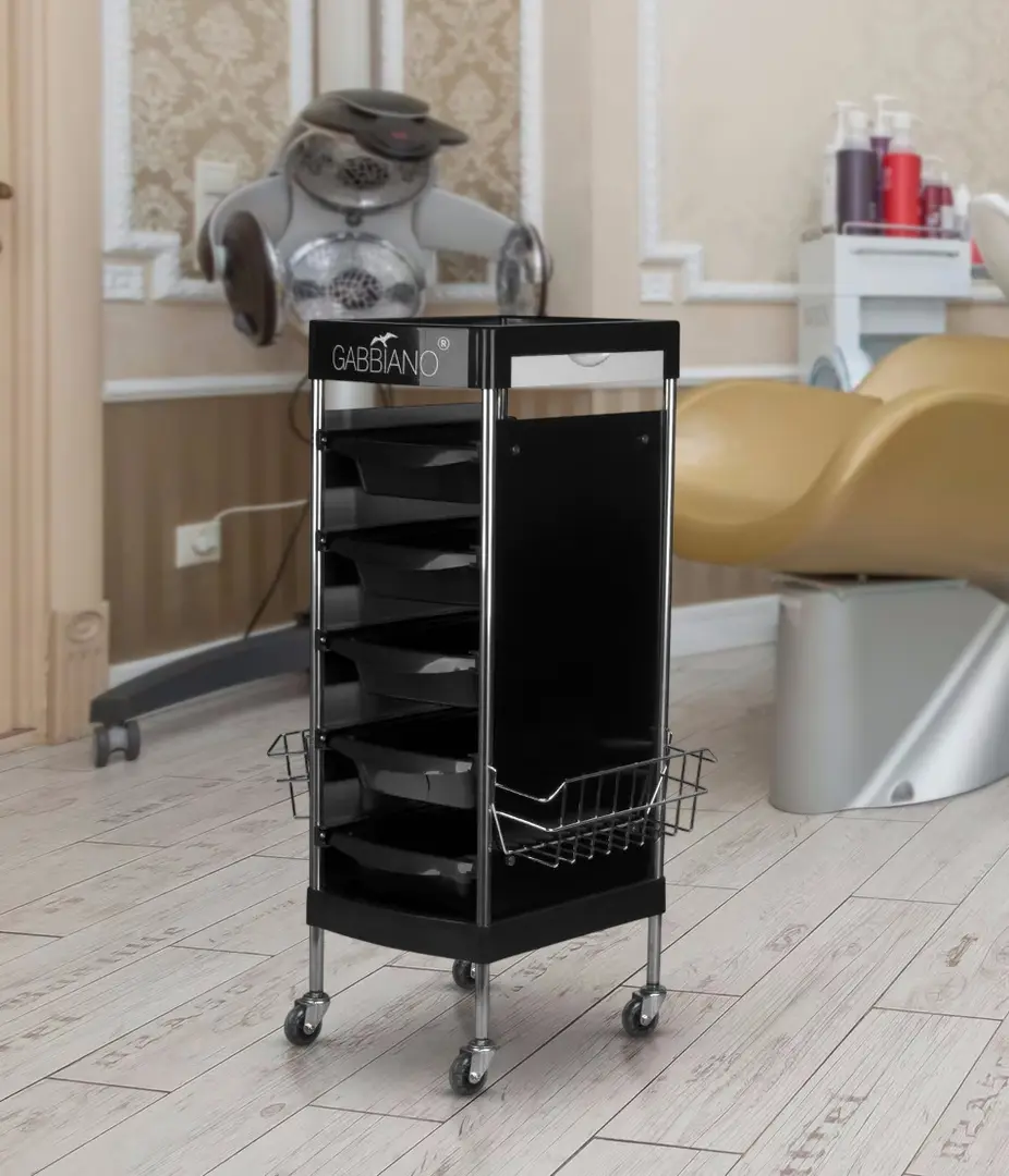 Carucior de coafor Gabbiano FX11-E 125879 (Black)