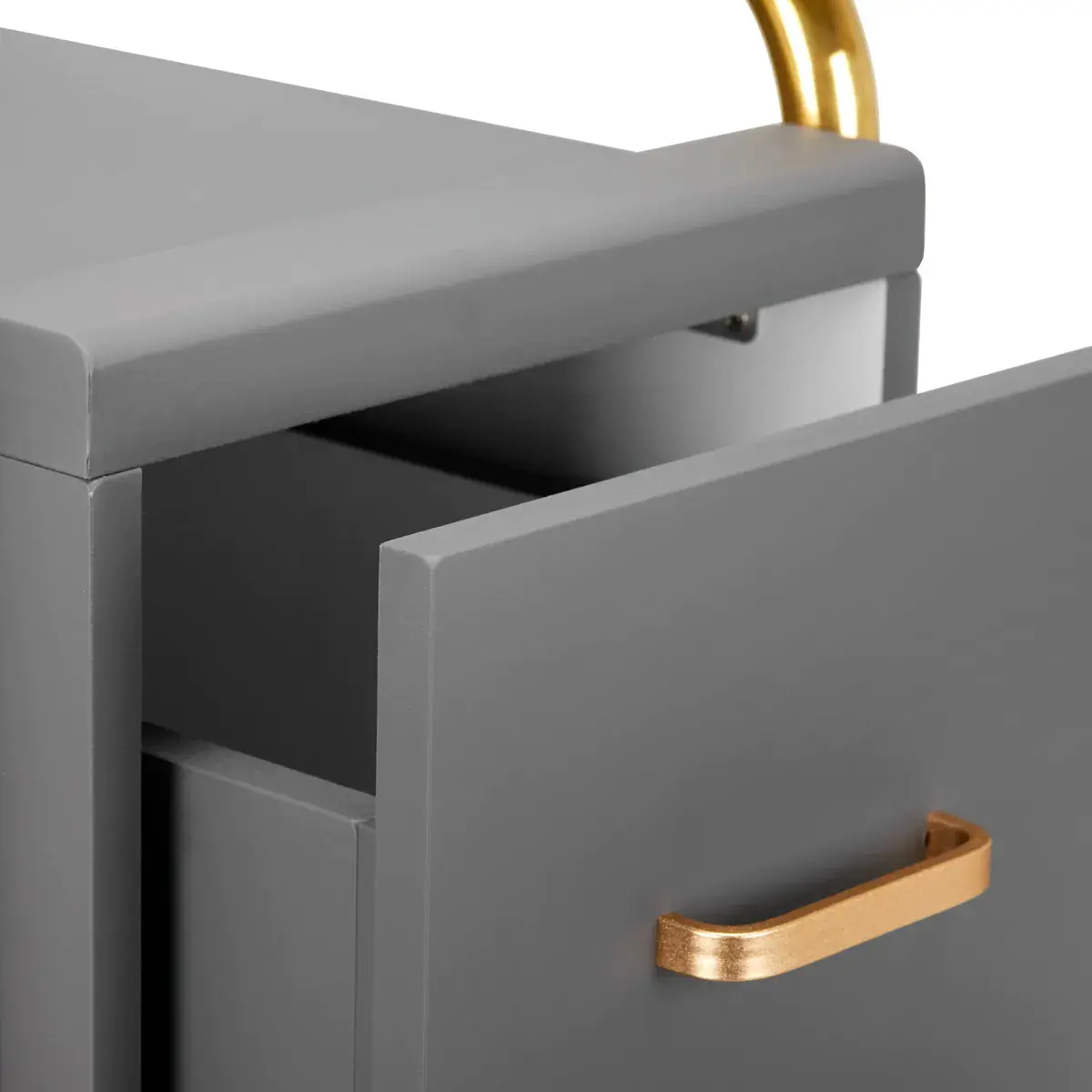 Тележка парикмахера Gabbiano Solo 135396 (Grey/Gold)