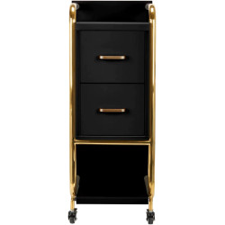 Тележка парикмахера Gabbiano Solo 141233 (Black/Gold) Thumb