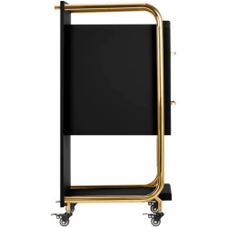Тележка парикмахера Gabbiano Solo 141233 (Black/Gold) Thumb