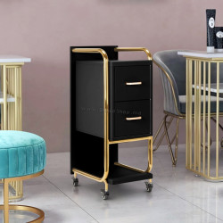 Тележка парикмахера Gabbiano Solo 141233 (Black/Gold)