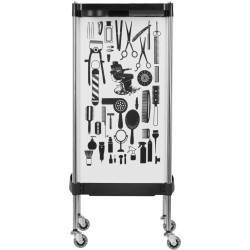 Carucior de coafor Gabbiano X11-9 142965 (White/Black) Thumb