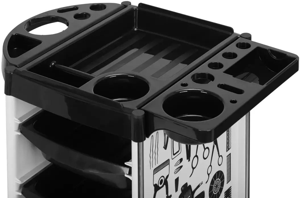 Carucior de coafor Gabbiano X11-9 142965 (White/Black)