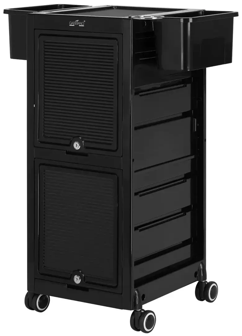 Тележка косметологическая Gabbiano 68C 147024 (Black) - 2