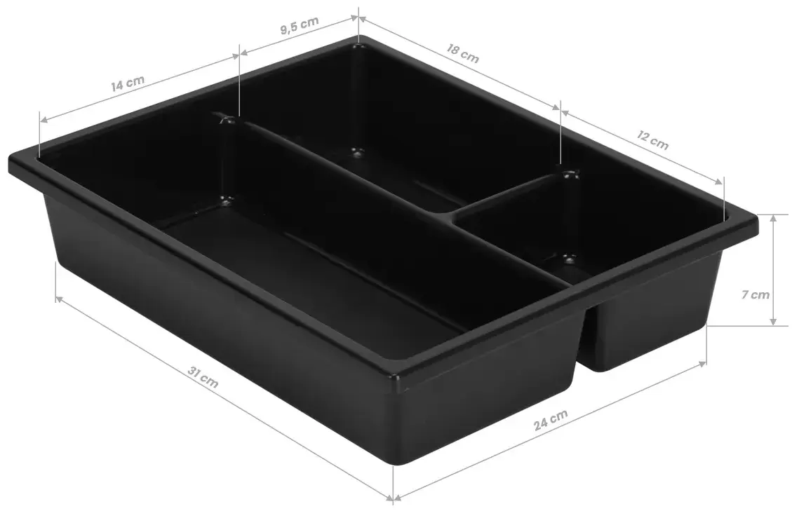 Тележка косметологическая Gabbiano 68C 147024 (Black) - 16