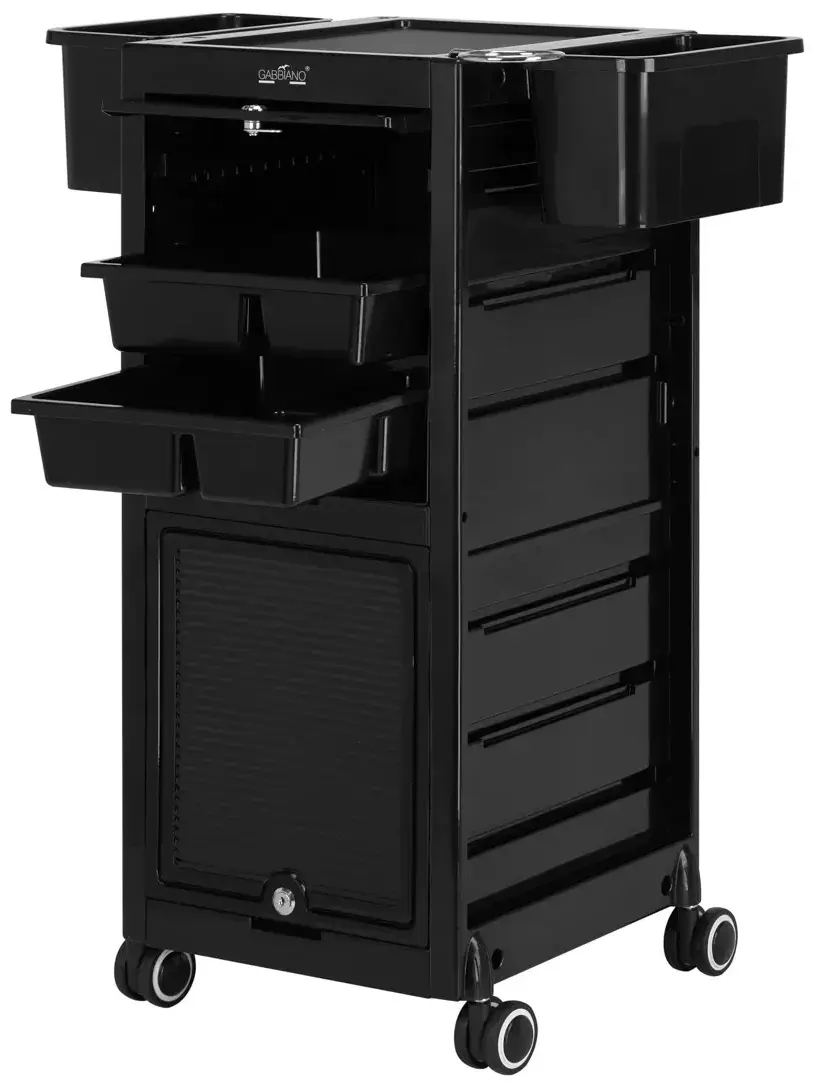Тележка косметологическая Gabbiano 68C 147024 (Black) - 4