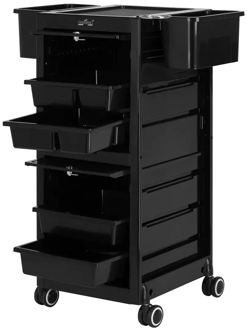 Тележка косметологическая Gabbiano 68C 147024 (Black) - 5