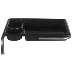 Тележка косметологическая с подножкой Gabbiano 16 Plus 125885 (Black/White) Thumb