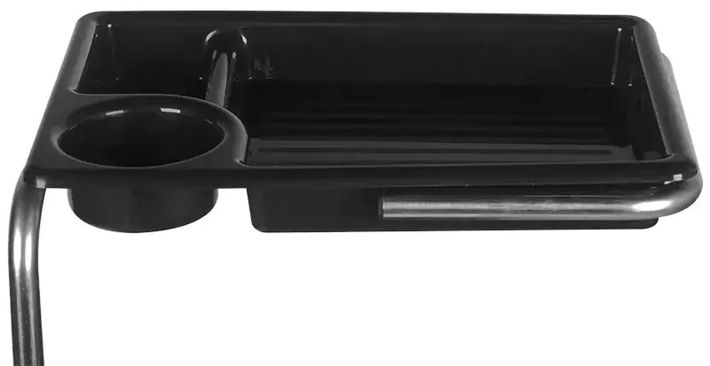 Тележка косметологическая с подножкой Gabbiano 16 Plus 125885 (Black/White) - 8