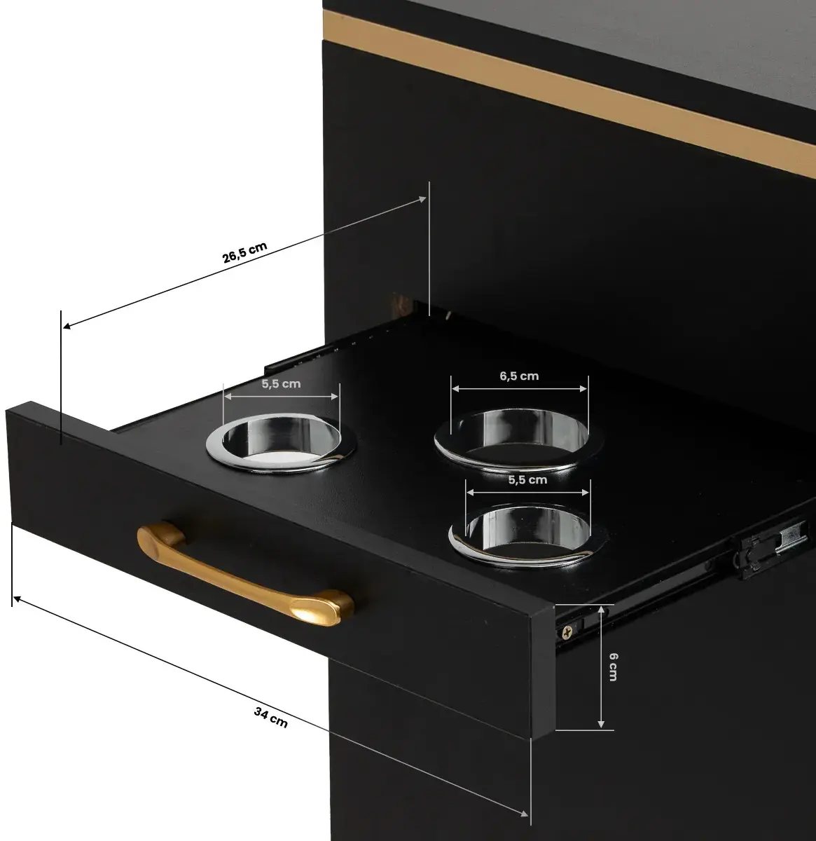 Tumba Gabbiano 2027BG 154241 (Black/Gold) - 15