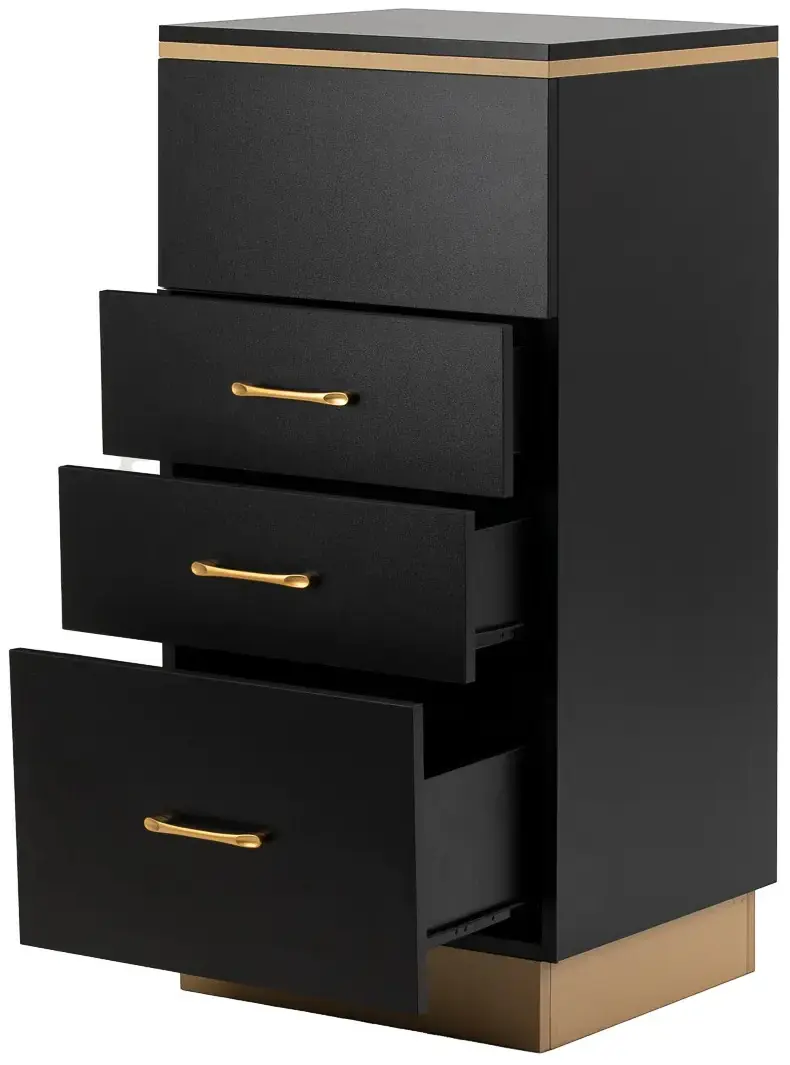 Tumba Gabbiano 2027BG 154241 (Black/Gold) - 3