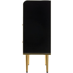 Tumba de coafor Gabbiano Trix 149712 (Black/Gold) Thumb