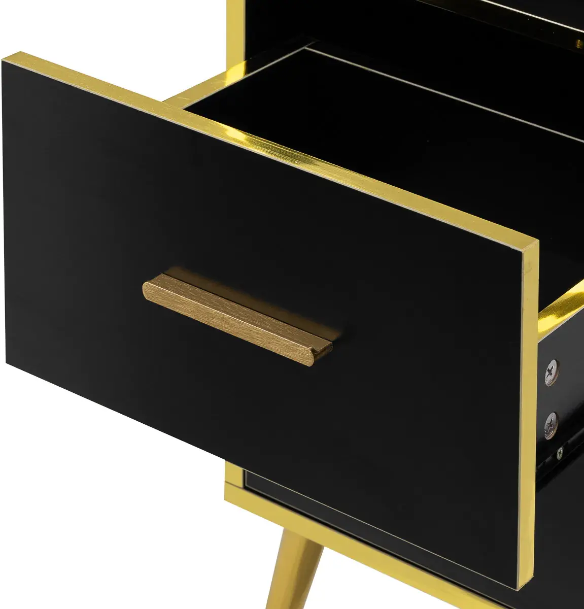 Tumba de coafor Gabbiano Trix 149712 (Black/Gold) - 6