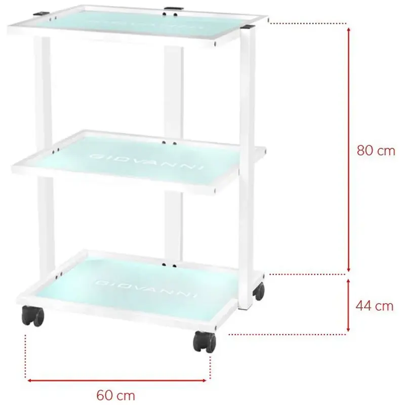 Тележка косметолога Giovanni 1040 100756 (White)