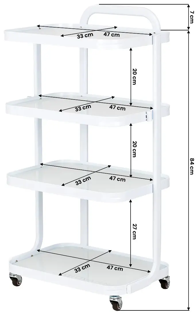 Carucior cosmetologic Giovanni H6702 148972 (White)