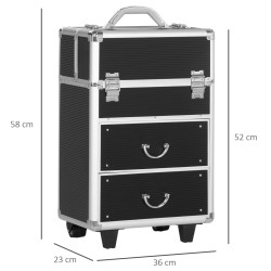 Органайзер-чемодан для косметики Homcom 501-009V01BK (Black) Thumb