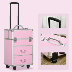 Valiza organizator pentru cosmetice Homcom 501-009V01PK (Pink) Thumb