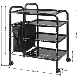 Carucior cosmetologic Pro Ink 1031 132972 (Black) Thumb