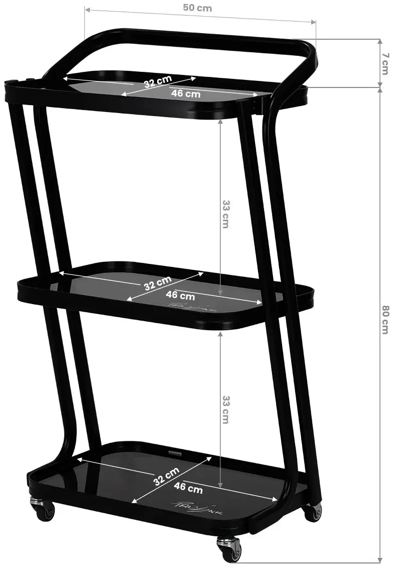 Carucior cosmetologic Pro Ink 6701 148998 (Black)
