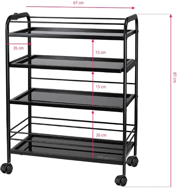 Carucior cosmetologic Pro Ink 1015 132971 (Black)