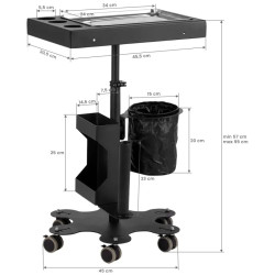 Столик косметолога Pro Ink 716C 141171 (Black) Thumb