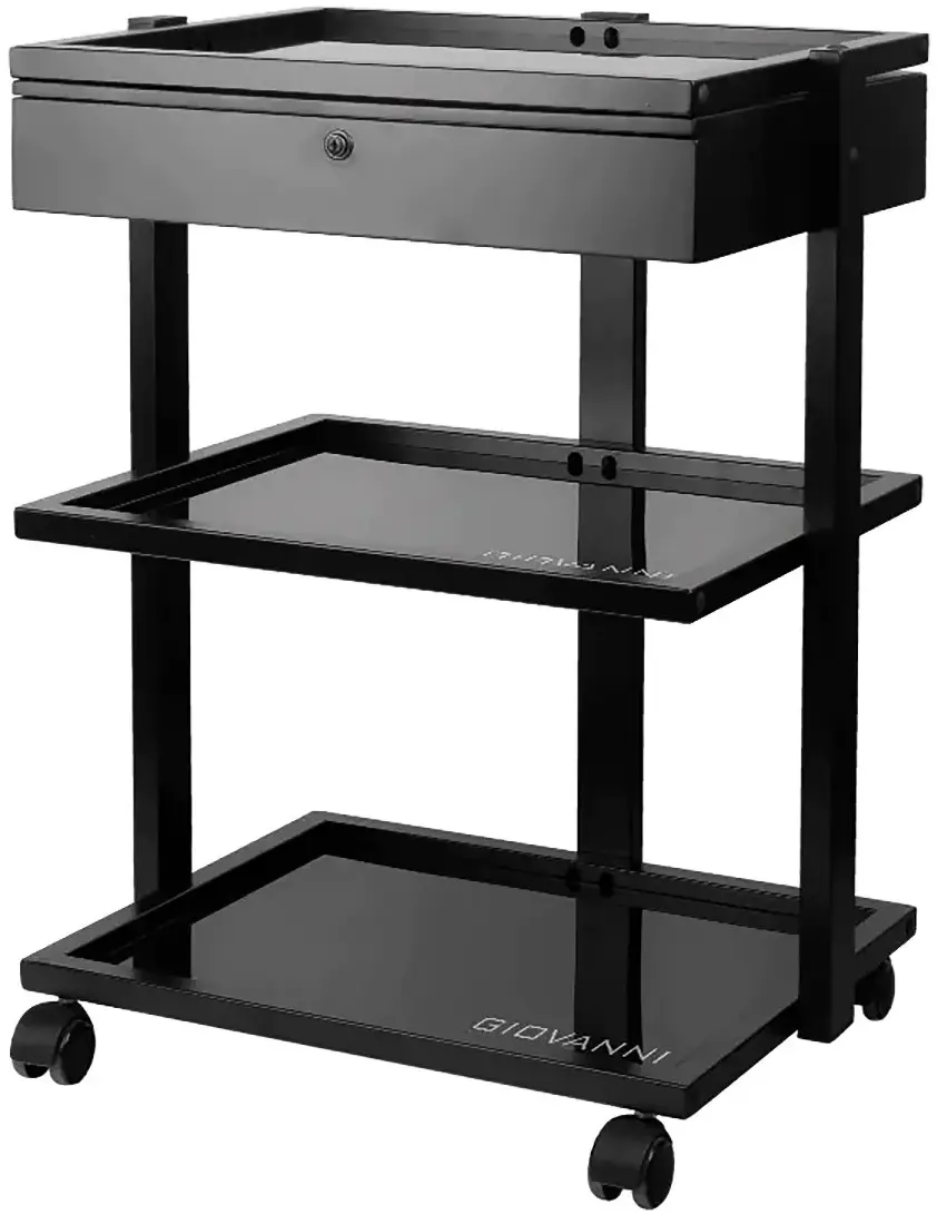 Тележка косметолога Pro Ink 1040A 124847 (Black) - 2