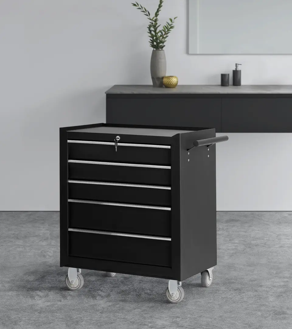 Тележка косметологическая Pro Ink 005 154325 (Black)