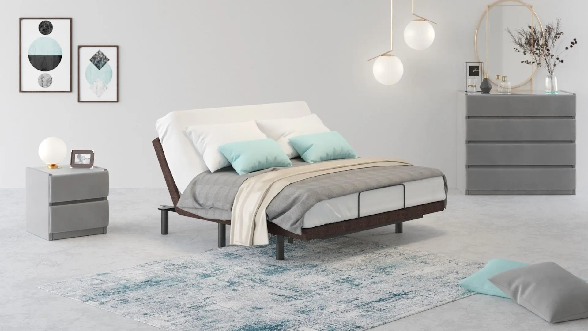 Основание под матрас Askona Ergomotion 3160 Plus 160x200 (Brown)