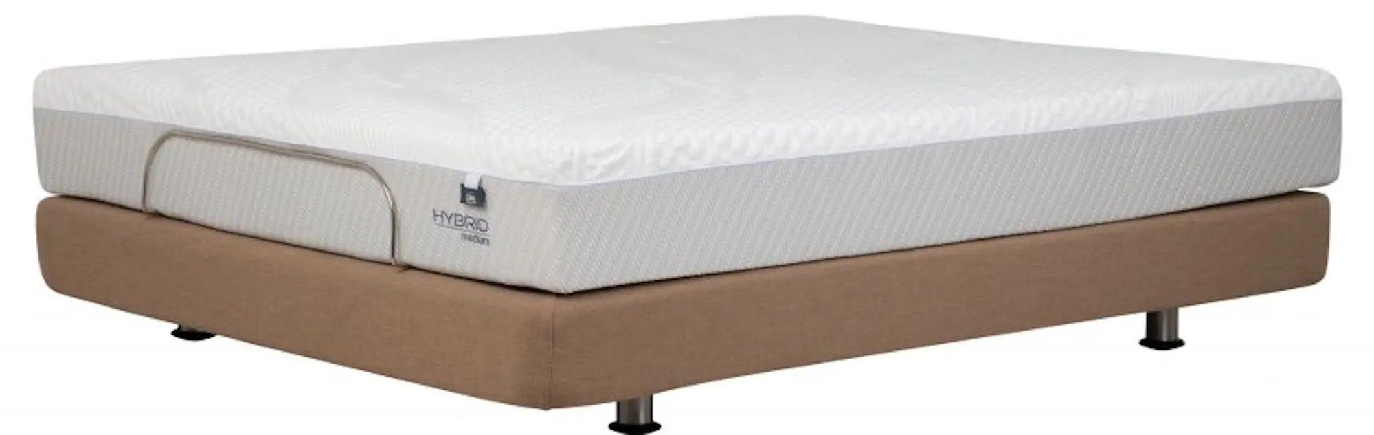 Pat cu saltea Askona Ergomotion 450 160x200 (Beige)